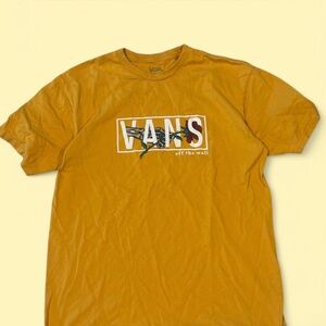 Vans Men's Mustard T-Shirt